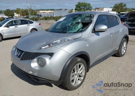 2013 Nissan Juke Sv из США, поврежденный, VIN JN8AF5MR8DT222318